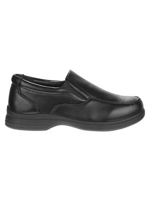 Image showing  Slip-On Black School Shoes for Boys' (Little-Big Kids)