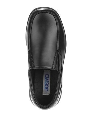Image showing  Slip-On Black School Shoes for Boys' (Little-Big Kids)