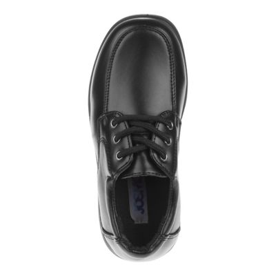 Image showing  Lace-Up Black School Shoes for Boys', Little/Big Kids