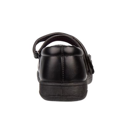 Image showing 5 th Petalia Hook and Loop School Shoes with Decorations for Girls' (Little-Big Kids)