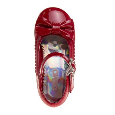 Image showing  Dressy Low-Heeled Patent Leather Shoes with Decorative Knot for Girls', Toddler/Little Kids