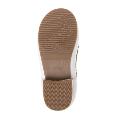 Image showing 1 th Josmo Dressy Low-Heeled Patent Leather Shoes with Decorative Knot for Girls', Toddler/Little Kids