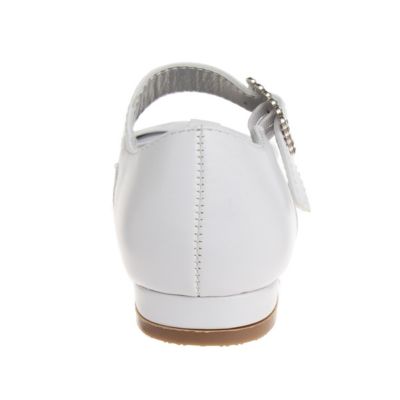 Image showing 5 th Josmo Dressy Low-Heeled Patent Leather Shoes with Decorative Knot for Girls', Toddler/Little Kids