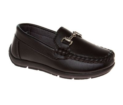 Josmo Little Kids' Boys' Loafer Shoes: Penny Loafer Casual Slip-On Moccasin Flats for Boys' Dress Shoes (Little-Big Kids)