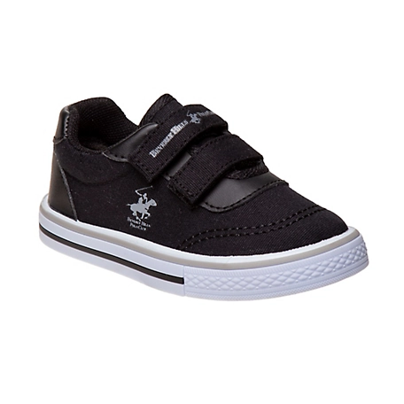 Beverly Hills Polo Club Hook and Loop Canvas Sneakers (Toddler-Little Kids)