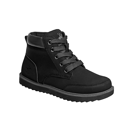 Beverly Hills Polo Club Casual Lace-Up Boots for Joyful Boys' (Little-Big Kids)