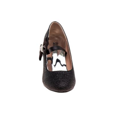 Image showing  Heeled Dress Pumps with Ribbon Ornament for Girls', Little Kids-Big Kids