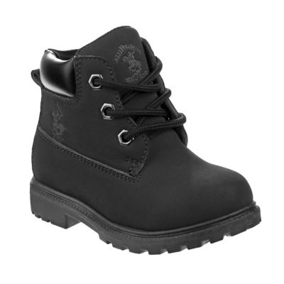 Beverly Hills Polo Club Lace-Up Construction Boots (Toddler-Little Kids)