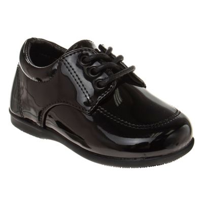 Josmo Dress Shoes with Lace-Up Closure for Boys, Perfect for Weddings, Church, School Uniform (Infant-Toddlers)