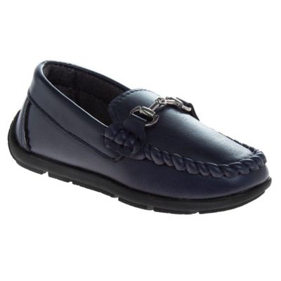 Josmo Little Kids' Boys' Loafer Shoes: Penny Loafer Casual Slip-On Moccasin Flats for Boys' Dress Shoes (Little-Big Kids)