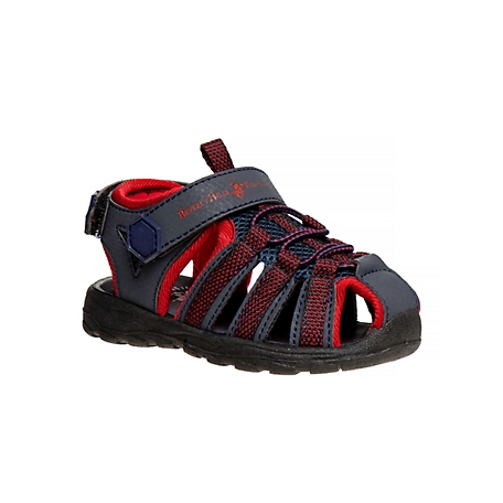 Beverly Hills Polo Club Hook and Loop Open Toe Sport Sandals (Little-Big Kids)
