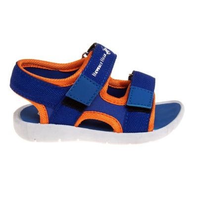 Image showing  Double Hook and Loop Open Toe Sports Sandals for Active Boys' (Toddler-Little Kids)