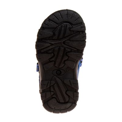 Image showing  Double Hook and Loop Open Toe Sports Sandals for Boys' (Toddler-Little Kids)