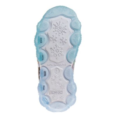 Image showing  Frozen Anna & Elsa Light-Up Sneakers, Toddler/Little Kids