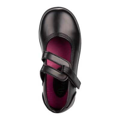 Image showing  Hook and Loop School Shoes with Decorations for Girls' (Little-Big Kids)