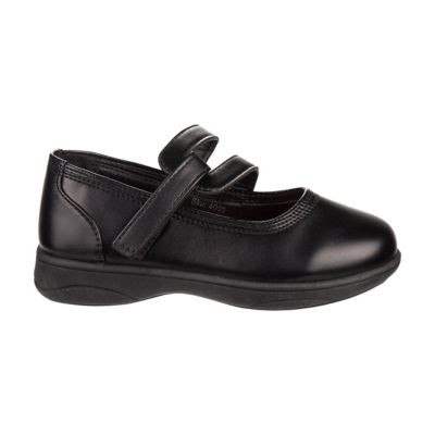 Image showing  Hook and Loop School Shoes with Decorations for Girls' (Little-Big Kids)