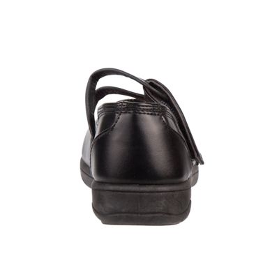 Image showing 5 th Petalia Hook and Loop School Shoes with Decorations for Girls' (Little-Big Kids)