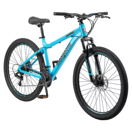 Mongoose Grafton 27.5" 21 Speed Mountain Bike Blue Bikes