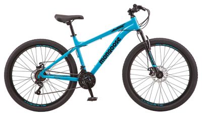 Image showing 6 th Mongoose 27.5 in. Grafton Mountain Bike, 21-Speed, Blue