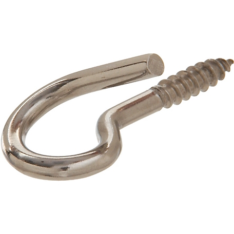 Hillman 0.66-in Stainless Steel Q-hanger in the Hooks department
