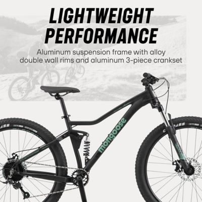 Image showing  Men's 27.5 in. 7-Speed Impasse Dual Suspension Mountain Bike, Matte Black