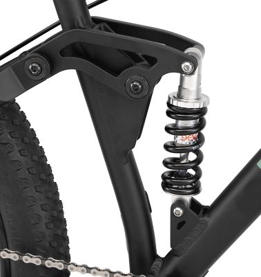 Image showing 7 th Mongoose Men's 27.5 in. 7-Speed Impasse Dual Suspension Mountain Bike, Matte Black