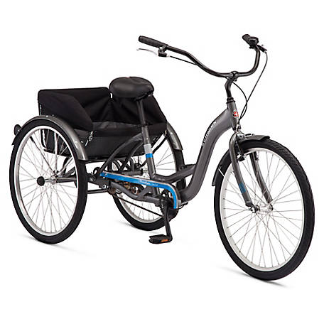 Schwinn 26 in. Meridian Comfort Adult Tricycle, Grey