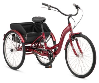 Schwinn 26 in. Meridian Comfort Adult Tricycle Burgundy at Tractor Supply Co