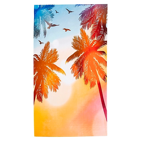 Northwest Aloha Sunrise Beach Towel, 30 in. x 60 in.