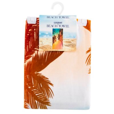 Image showing  Aloha Sunrise Beach Towel, 30 in. x 60 in.