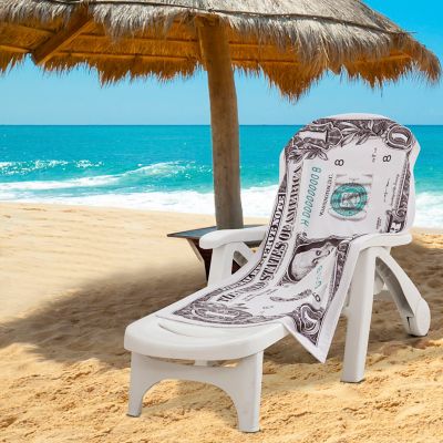 Image showing  Dollar Bill Beach Towel, 30 in. x 60 in.