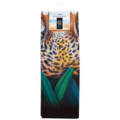 Image showing  Jungle Leopard Beach Towel, 30 in. x 60 in.