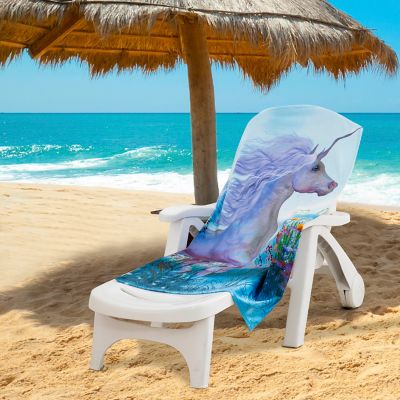 Image showing  Unicorn Beach Towel, 30 in. x 60 in.