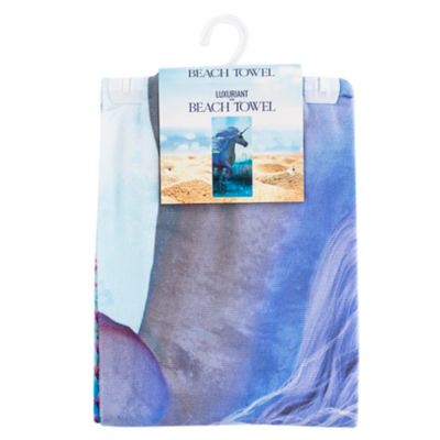 Image showing  Unicorn Beach Towel, 30 in. x 60 in.