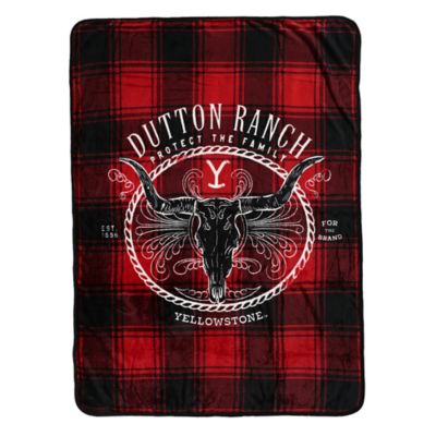 Northwest Yellowstone- Protect the Family 46 x60 Silk Touch Throw Yellowstone-Protect the Family