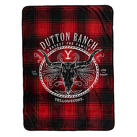 Northwest Yellowstone- Protect the Family 46 x60 Silk Touch Throw Yellowstone-Protect the Family