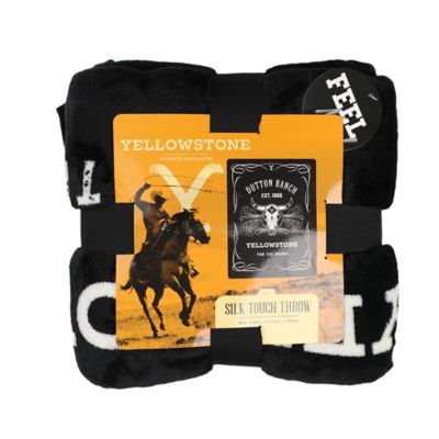 Image showing  Yellowstone Whiskey Label 46 x60 Silk Touch Throw Blanket, 46 in. x 60 in.