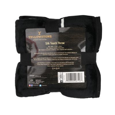 Image showing  Yellowstone Whiskey Label 46 x60 Silk Touch Throw Blanket, 46 in. x 60 in.