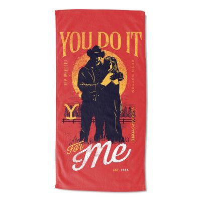 Northwest Yellowstone- You Do It for Me Beach Towel 30 x 60 Yellowstone Beach Towel You Do It for Me