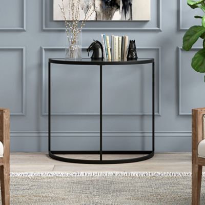 Image showing  Verlaine Demilune Console Table