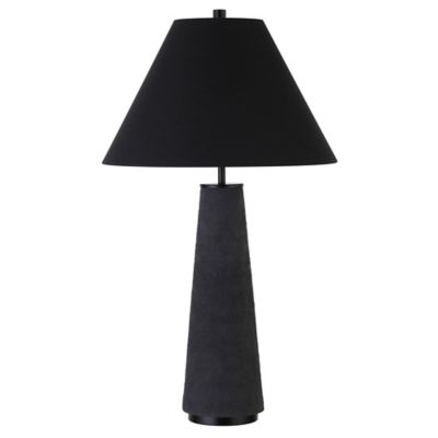 Image showing  Ingalls Monochrome Table Lamp with Fabric Shade