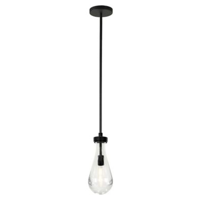 Image showing  Twyla Pendant Light with Glass Shade