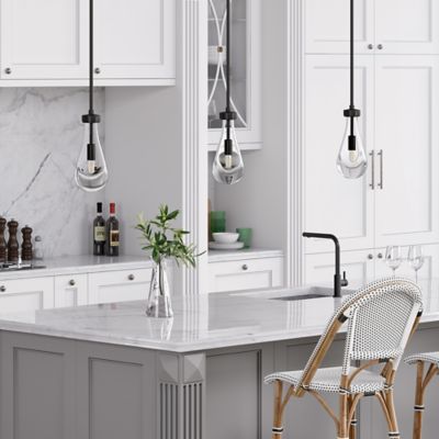 Image showing  Twyla Pendant Light with Glass Shade
