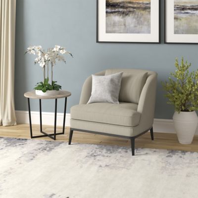 Image showing  Pivetta Round Side Table with MDF Top