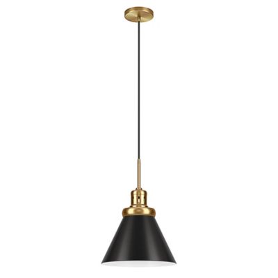 Image showing  Zeno Pendant with Metal Shade