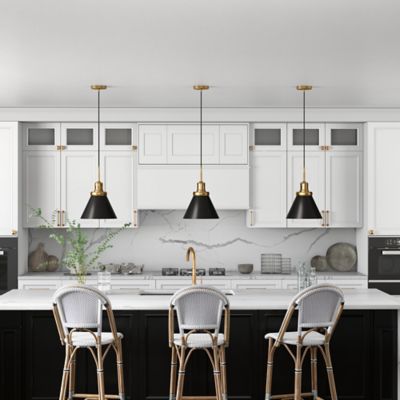 Image showing  Zeno Pendant with Metal Shade