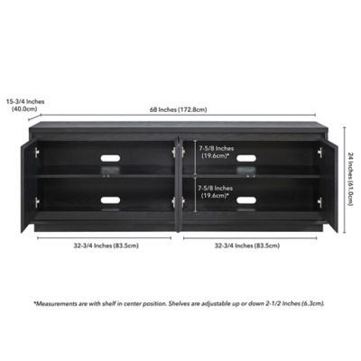 Image showing  Presque Rectangular TV Stand for TVs Up to 80 in.