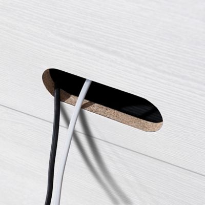 Image showing 7 th Hudson&Canal Presque Rectangular TV Stand for TVs Up to 80 in.