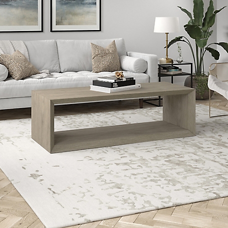 Hudson&Canal Osmond Rectangular Coffee Table, 58 in.
