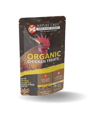 Nature's Best Organic Chicken Treats with Whole Grains & Sunflower Seeds The Hens don’t like this stuff